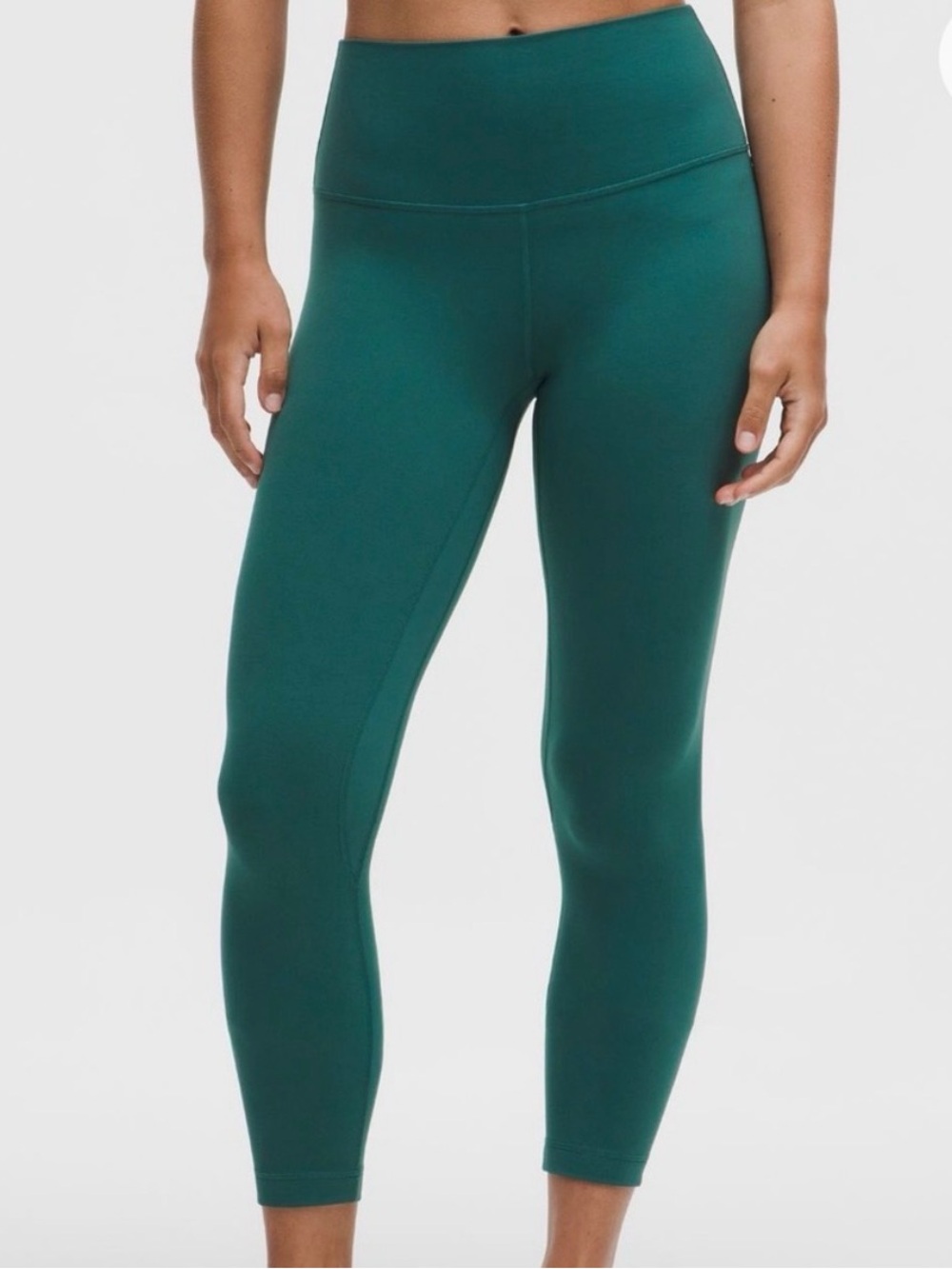 Lululemon Align High-Rise Pant 25” Leggings Size 4 Teal Green Yoga Athletic